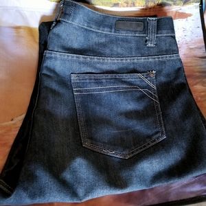Men's dark denim jeans size 44x32